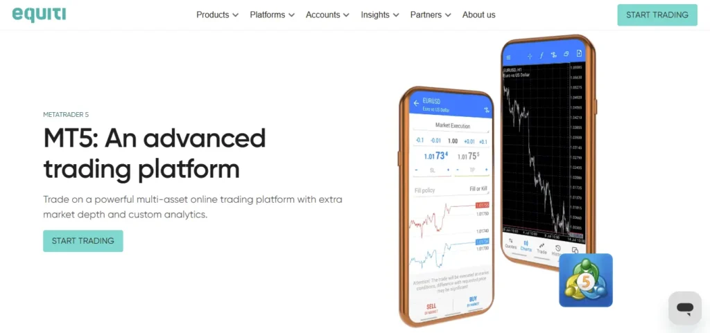 Equiti Advanced Trading Platform