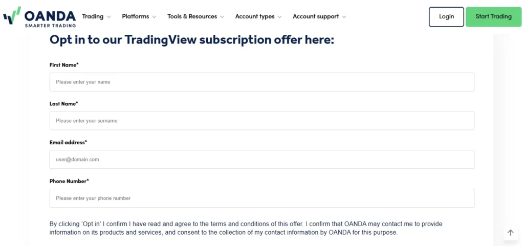 Oanda Verify