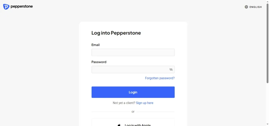 Pepperstone Signup