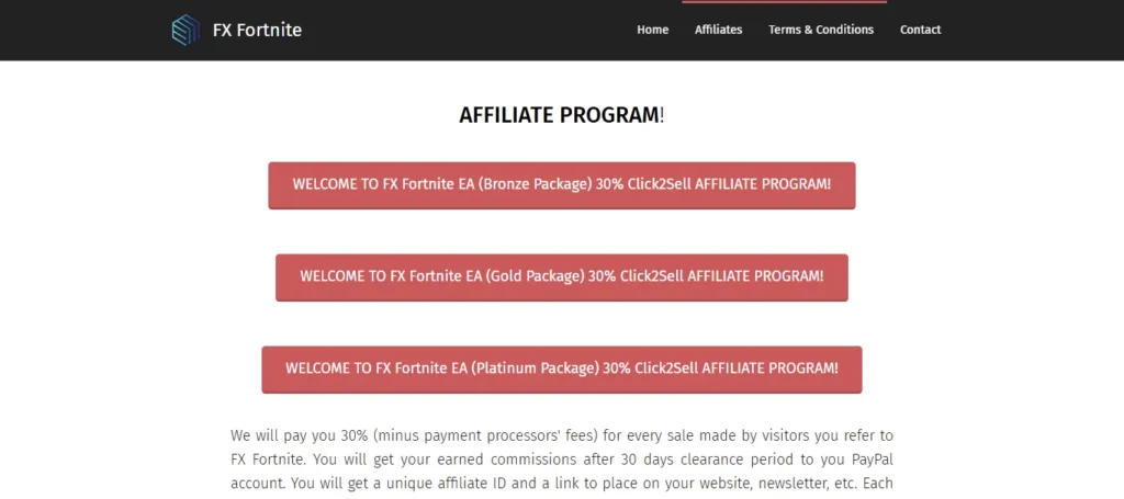 FX Fortnite OFFER
