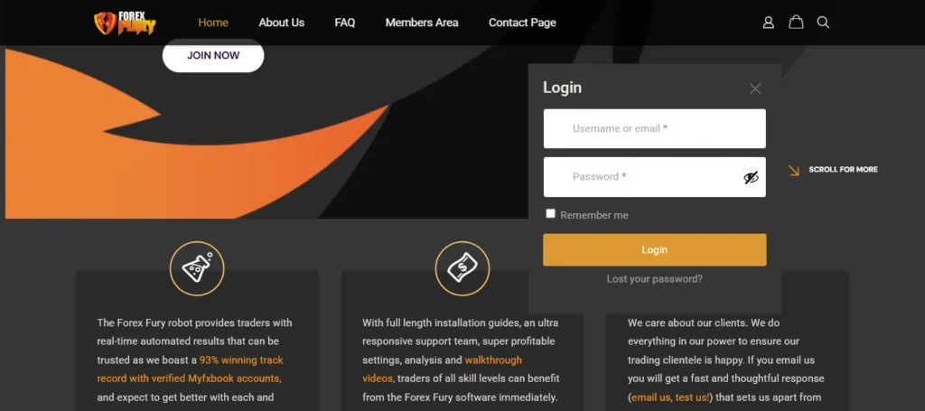 Forex Fury Login