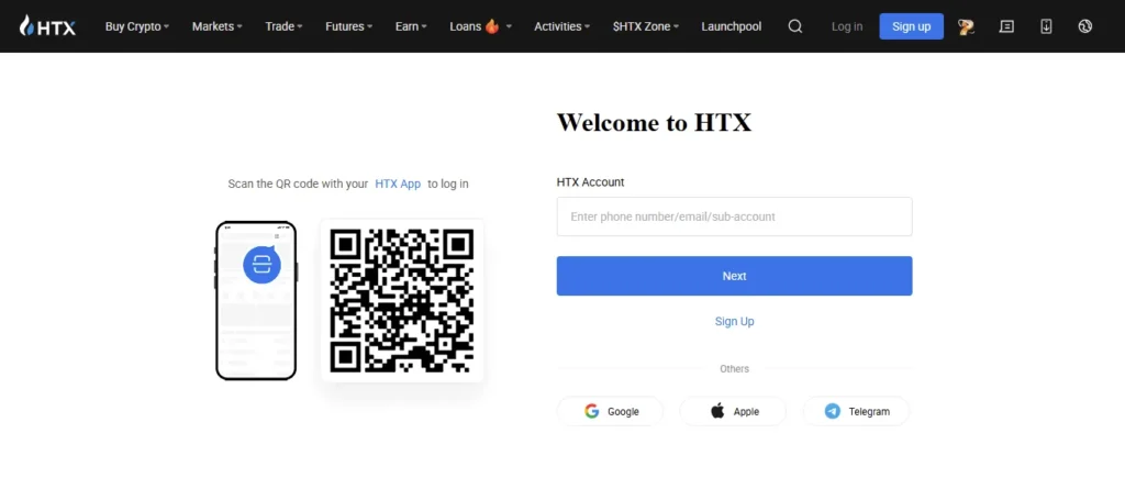 HTX Login