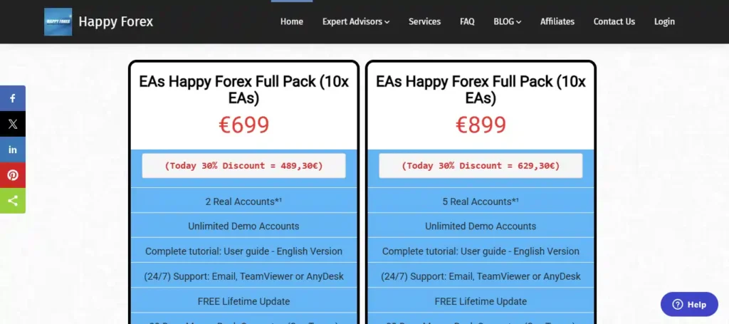 Happy Forex Product