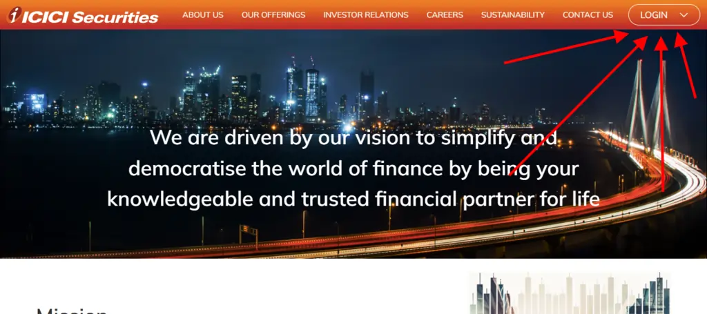 ICICI Securities login