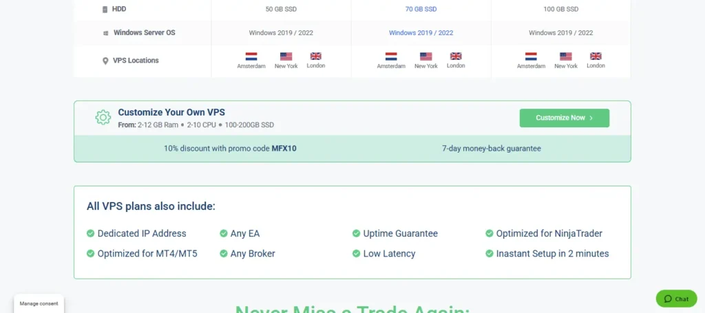 MyForexVPS Promo Code