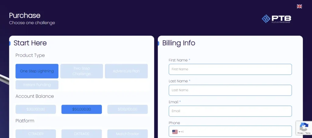 Plutus Trade Base checkout