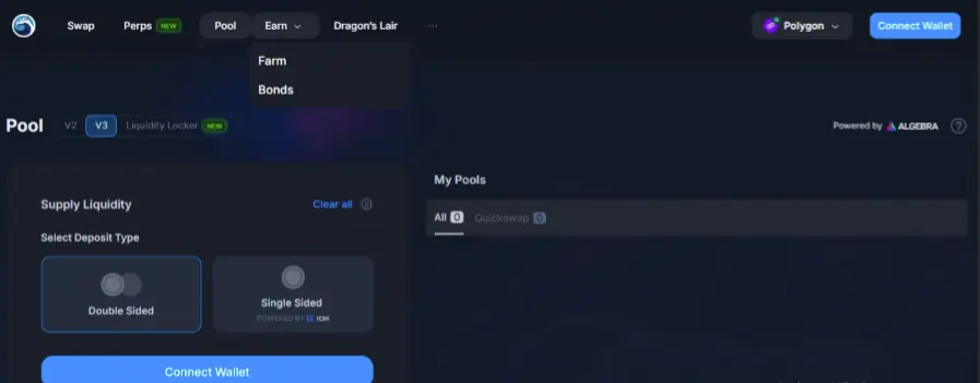 QuickSwap Earn