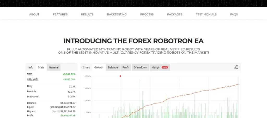Robotron website
