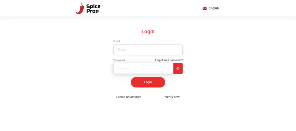 Spice Prop Login