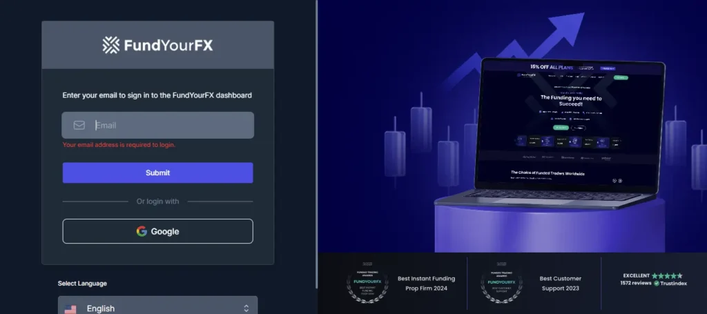 FundYourFX Login