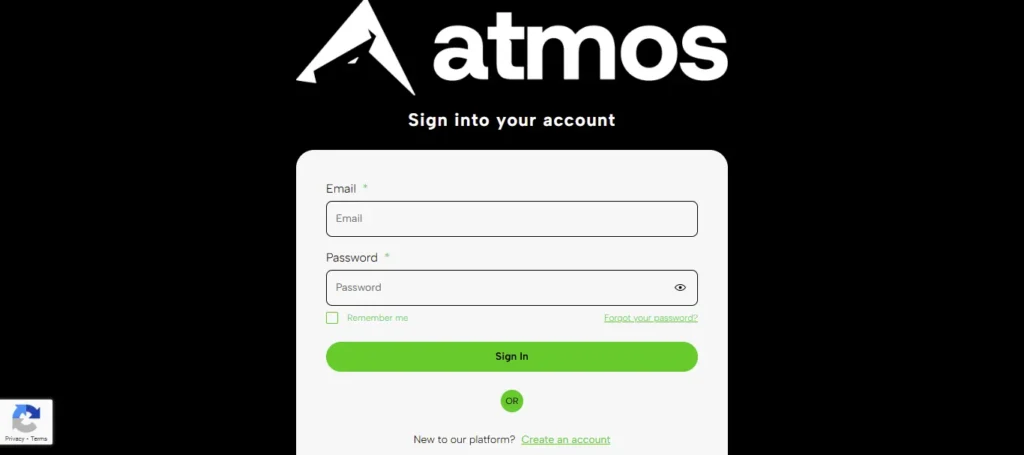 Atmos Funded Login