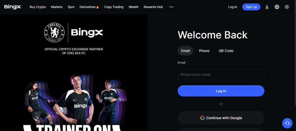 BingX Login