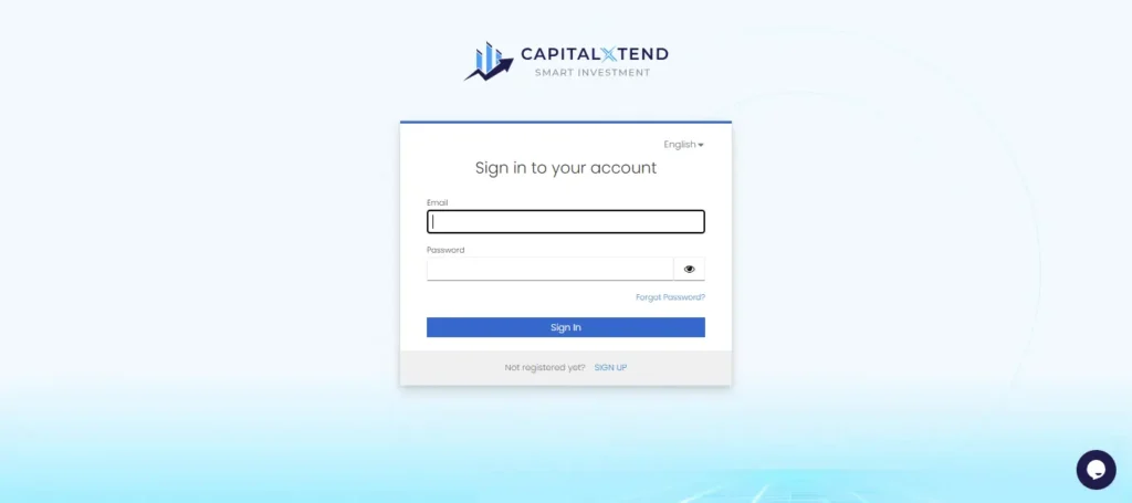 CapitalXtend Login