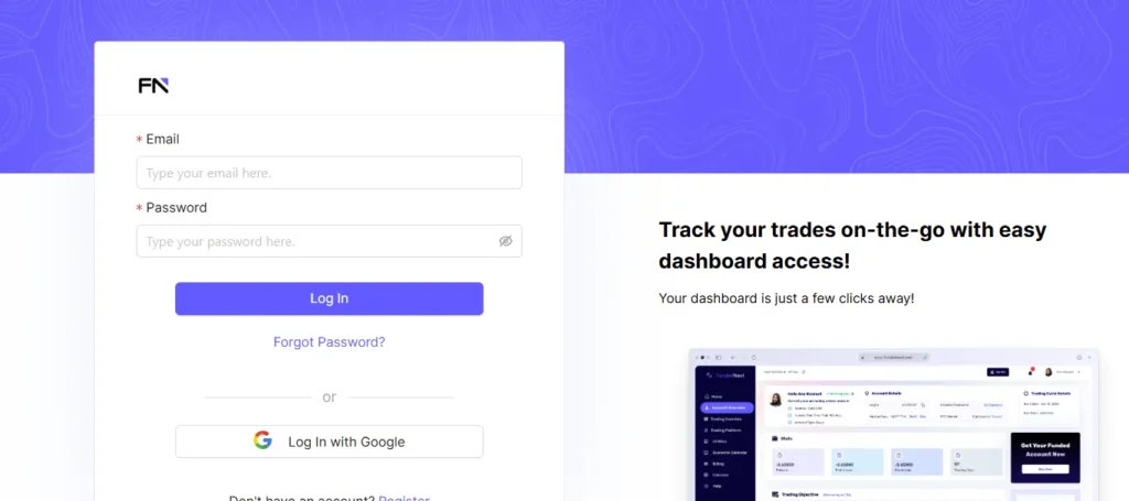 FundedNext Login