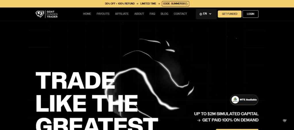Goat Funded Trader